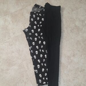 2 Pair Torrid Leggings, Size 2